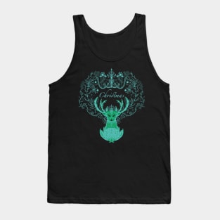 Christmas Deer Tank Top